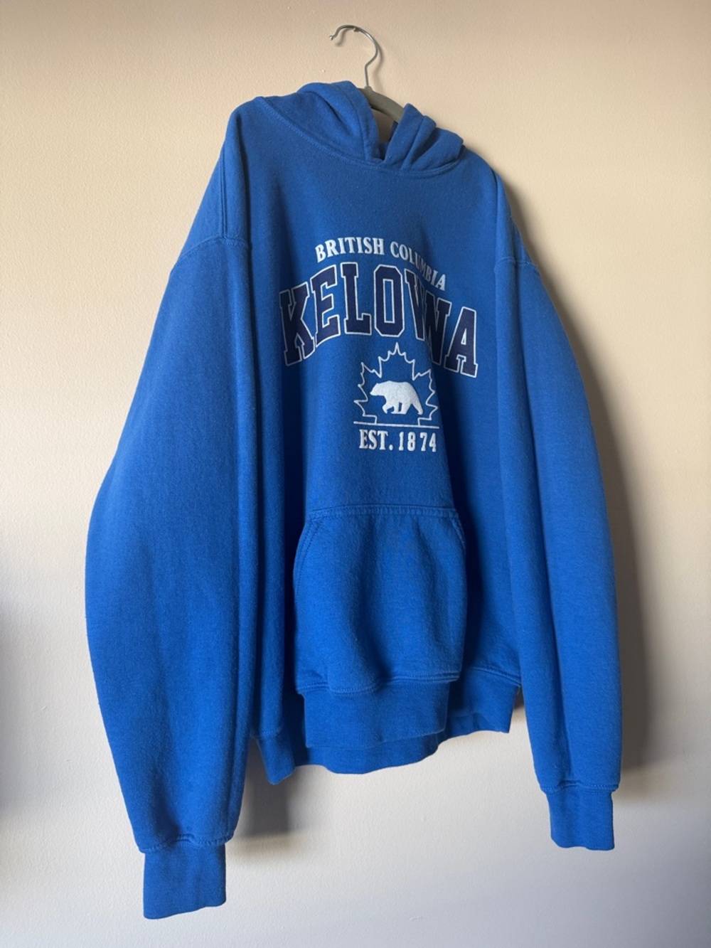 Kelowna Blue Graphic Hoodie Youth XL
